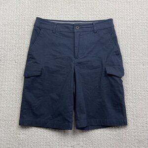 Sierra Designs Shorts Mens 30 Gray Hiking Outdoor Stretch Cargo Short Navy Blue